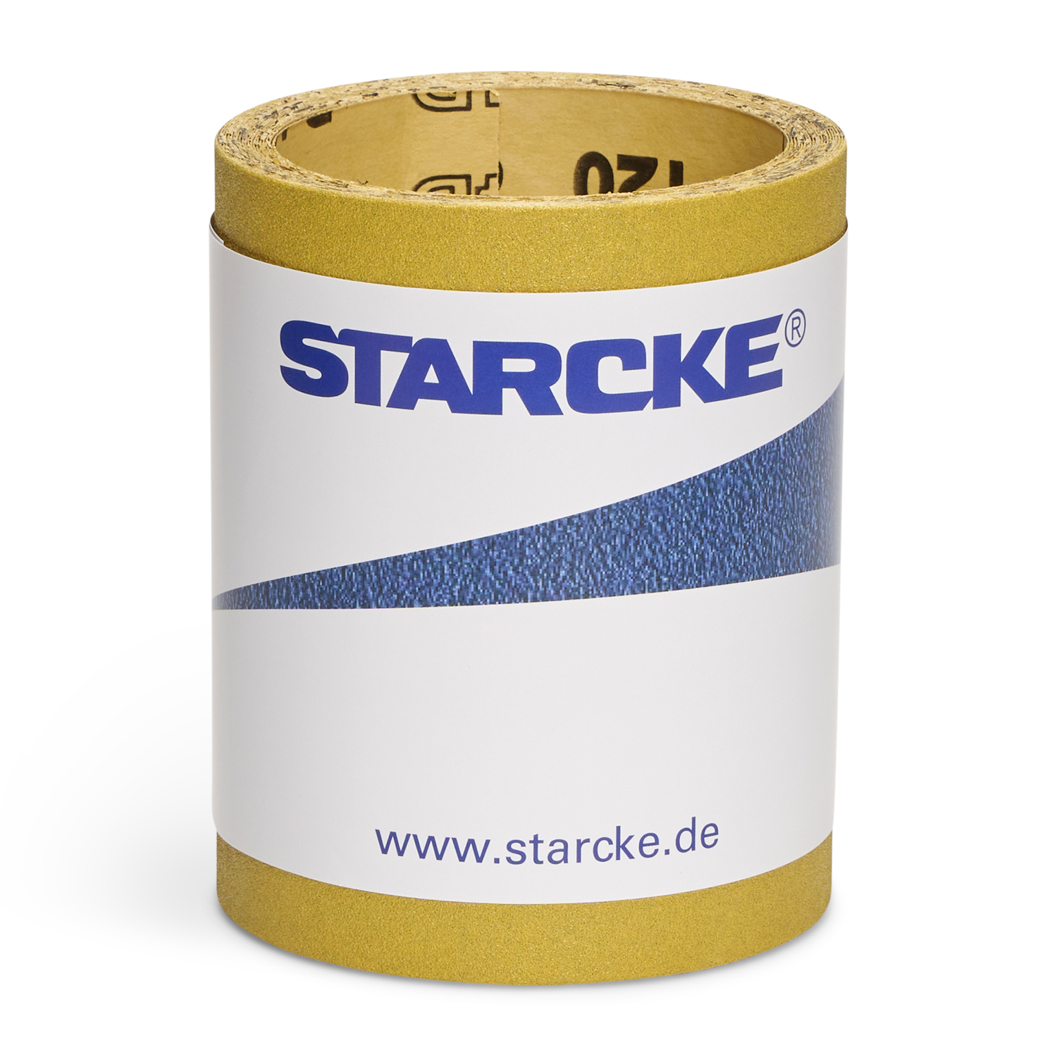 Schleifpapierrolle stehend gelb