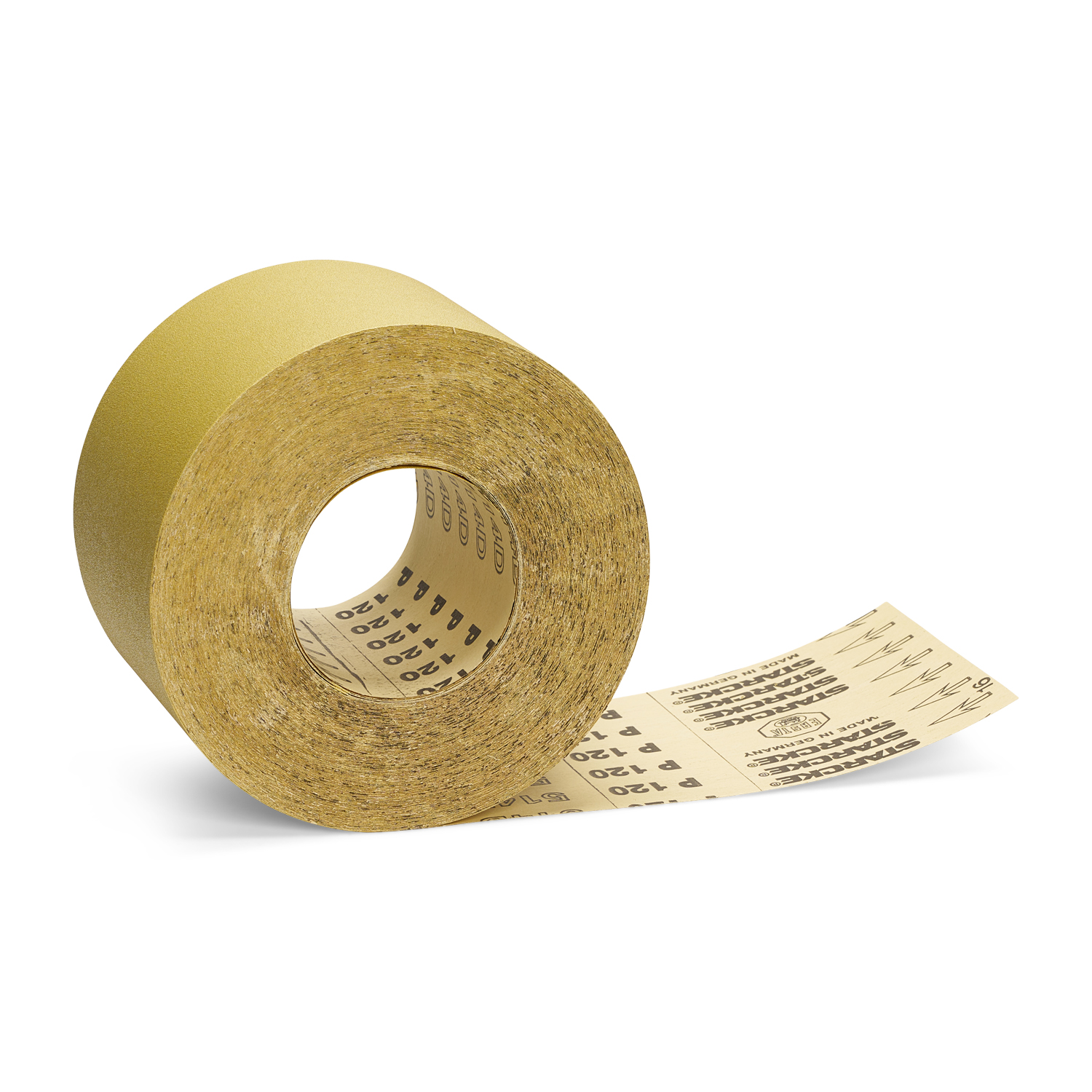Schleifpapierrolle stehend