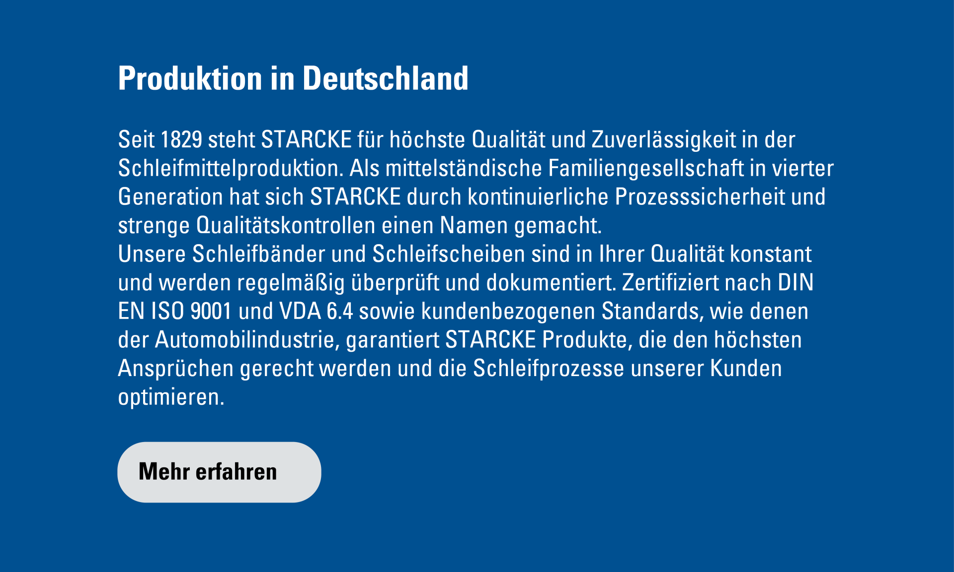 Ein Text über die Produktionsbedingungen in Deutschland