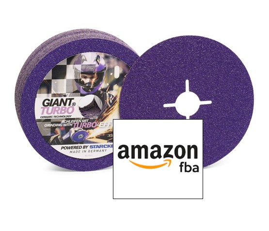 Fiberscheibe | 082W | GIANT TURBO | 125mm FBA